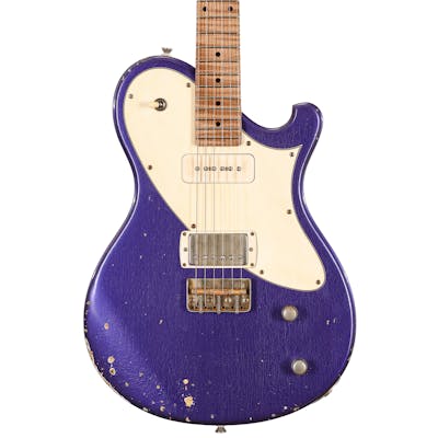 Seth Baccus Shoreline JM-H90 Standard Series Electric Guitar in Aged Royal Purple Metallic